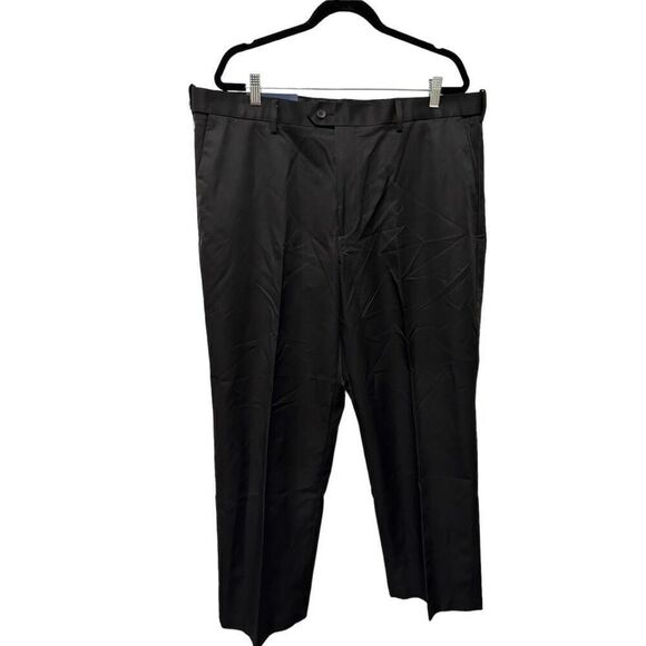 NEW NWT Black Croft & Barrow Black Performance Khaki Classif Fit 40x30 - Picture 1 of 6
